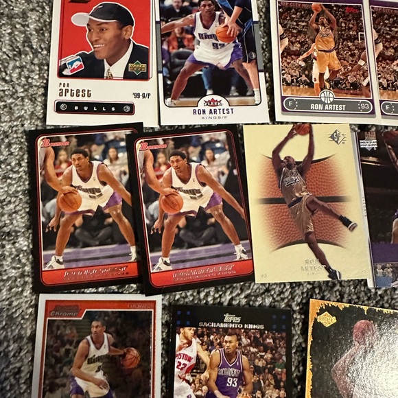 Lot of 19 Ron Artest basketball cards with Rookies Chicago Bulls - Picture 5 of 8